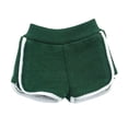 thumbnail image 2 of Colección de accesorios para pantalones cortos de yoga femeninos a escala 1/6 para figuras de acción de 12" Verde oscuro, 2 of 9