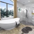 thumbnail image 4 of Hands Free Back Scrubber, Shower Foot Scrubber Suction Cup Silicone Relax  For Bathroom, 4 of 8