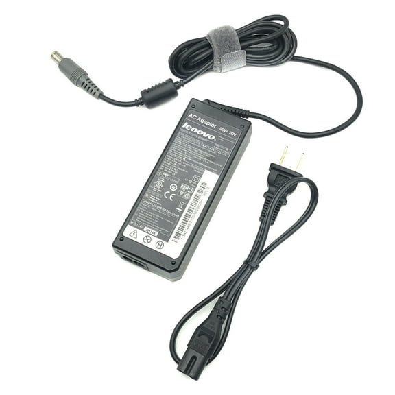 Open Box Lenovo 42T4430 20V 90W Power Adapter w/ Power Cord Genuine Black