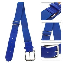 WHAMVOX Baseball Belt Baseballs Elastic Belt Men and Women 110.00X3.50X0.20CM Navy