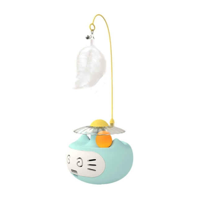 Juguete interactivo para mascotas, juguete para gatos Azul
