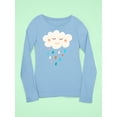 thumbnail image 3 of Happy Cloud Raining Long Sleeve Toddler -Image by Shutterstock,  4 Toddler, 3 of 4