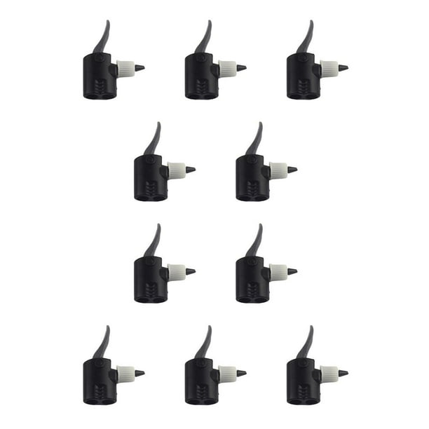Toystoory Bike Dual Head Valve Adapter Bicycles Pumping Pocket Football Connector Inflator Basketball Parts Balls Tire Accessories uno 10piezas Toystoory CBP101339