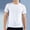 #499-White, variant on Ceisia Men's Ice Silk Quick-Dry Crew Neck T-Shirt | Breathable Honeycomb Jacquard Short Sleeve Sports Tee Gifts