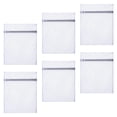 thumbnail image 3 of Raindrops 6Pcs Laundry Mesh Wash Bags Thick Polyester for Camping Use and Hotel Use Rectangular Shape, 3 of 8