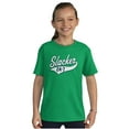 thumbnail image 4 of Slacker 247 Couch Potato Lazy Funny Crewneck T Shirts Boy Girl Teen Brisco Brands S, 4 of 6