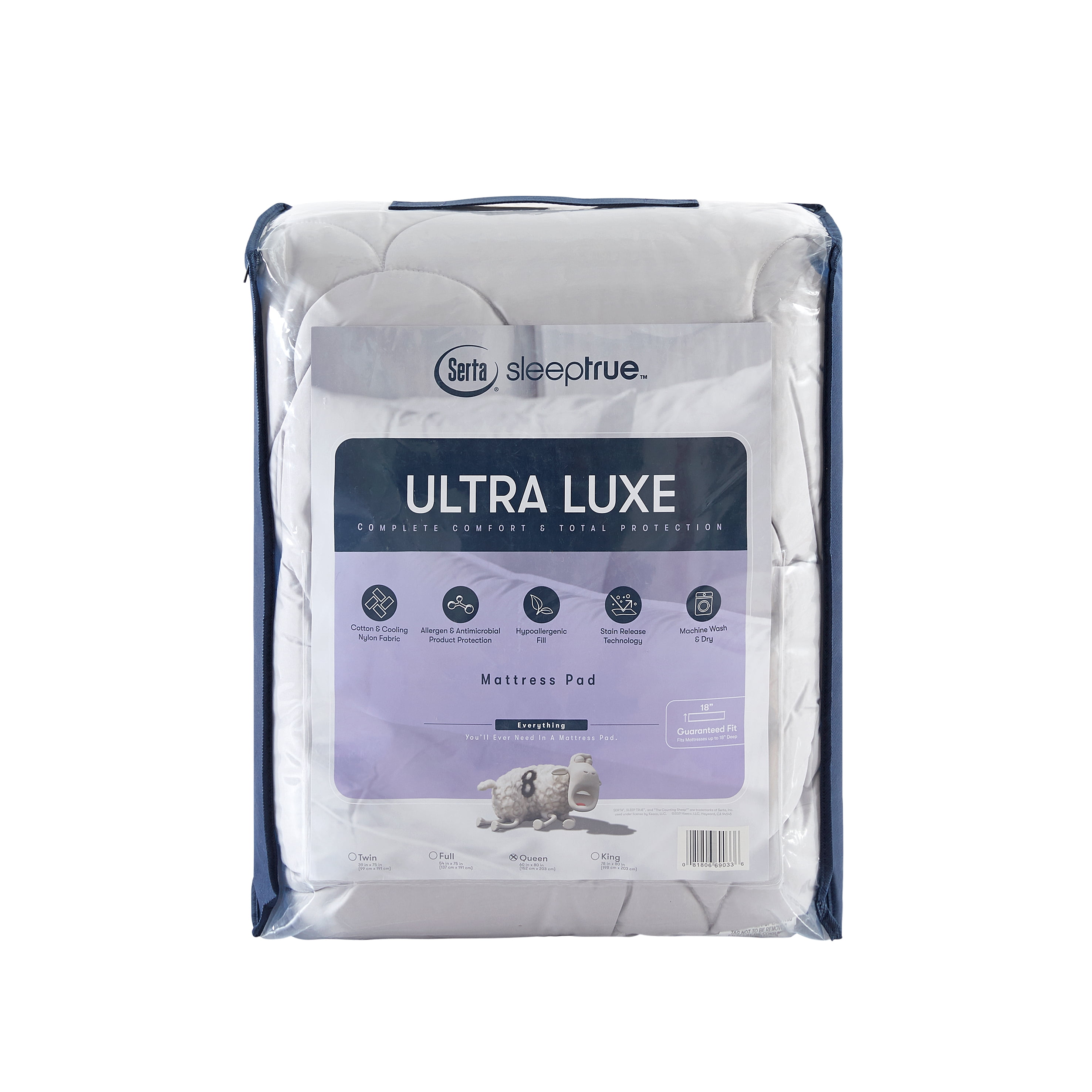 Serta Sleeptrue Ultra Luxe King Mattress Pad
