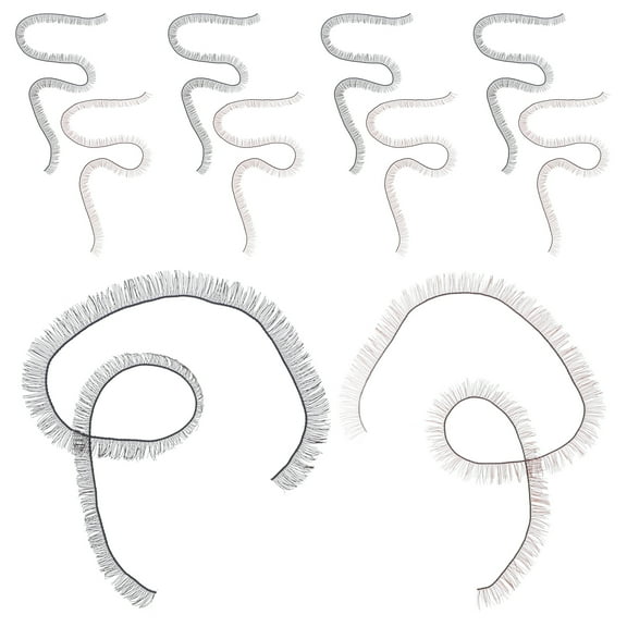 20 Pcs Fake Lashes Doll Eyelash Accessories Reborn Eyelashes Application