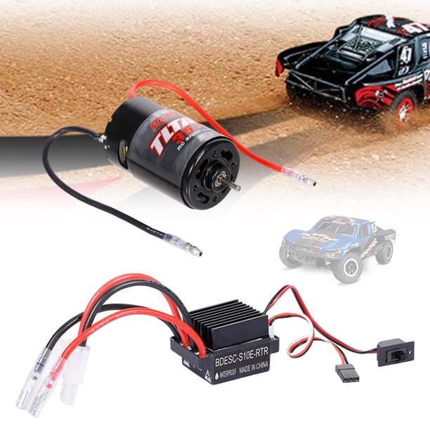Controlador De Velocidad Esc Controlador de velocidad eléctrico de firmware de metal para RC Car Rock Crawler (DRM12660-35)