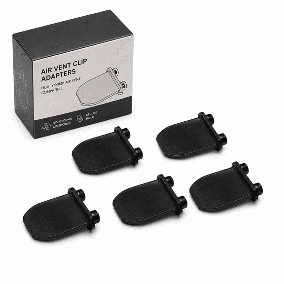 Honeycomb Air Vent Clip Adapter, Vents So Your Air Freshener Actually Stays in Place. No Slipping, No Broken Clips, Dash Mount Adapter, Snap-in Vent Accessory,10Pcs