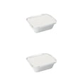 thumbnail image 1 of Billuyoard Caja de papel de aluminio multiusos de 20 piezas: caja para llevar con sabor delicioso, respetuosa con el medio ambiente e higiénica, Type1 NO1, 1 of 6