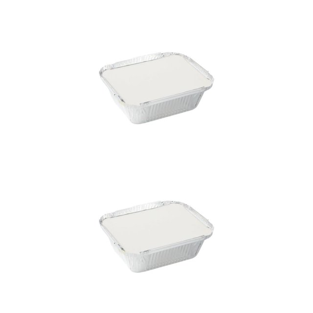 Billuyoard Caja de papel de aluminio multiusos de 20 piezas: caja para llevar con sabor delicioso, respetuosa con el medio ambiente e higiénica, Type1 NO1