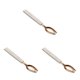 thumbnail image 4 of Toystoory 2 en 1 Sopa Ensalada Spork Material de paja de trigo Mango Cuchara de acero inoxidable Vajilla para el hogar Vajilla Type1 NO1 Toystoory CBP067738, 4 of 6