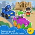 thumbnail image 2 of Fisher-Price Little People DC Super Friends Crime Fighting Gift Set, 5-Piece Toddler Toys, 2 of 6