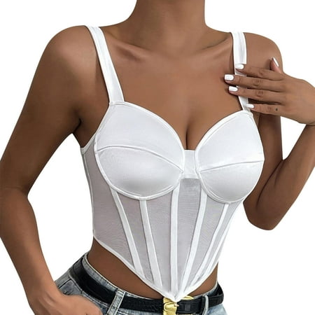 

Camisole For Women Lady Lingerie Corset Lace Floral Bralette Bralet Bra Tank Cami Crop Underwear