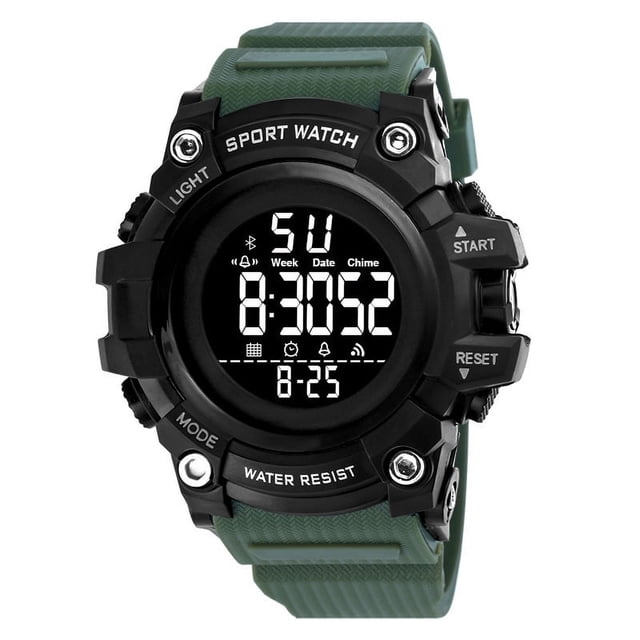 Reloj electrónico luminoso multifuncional para estudiantes, senderismo al aire libre, reloj despertador de camuflaje a la moda, cronógrafo, reloj electrónico