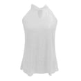 thumbnail image 2 of Vest Tops for Women Summer Tops Fashion Sequins Sleeveless Strapless Women's Vest Loose Fit Tanks Casual Tees, 2 of 5