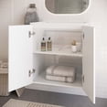 thumbnail image 6 of Modway Bryn 24" Wall-Mount Bathroom Vanity (Sink Basin Not Included) in White, 6 of 9