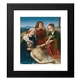 thumbnail image 2 of Gerard David 12x14 Black Modern Framed Museum Art Print Titled - The Lamentation, 2 of 5