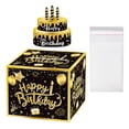 thumbnail image 2 of KAKOWELY birthday money pull box 1 Set Of Birthday Money Pull Box Happy Birthday Money Box Pull Cash Box Kit Birthdays Money Pull Out Kit Money Box For Cash Present Pull, 2 of 5
