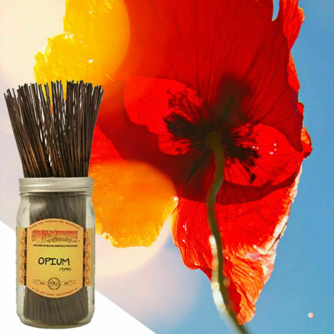 Wildberry Incense Top Premium Essentials Scents: 4 Sticks of 5 Scents, 20 Total