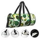 thumbnail image 3 of Balery Green Avocado Bolsa de Gimnasio para Mujeres y Hombres, Bolsa de Viaje Impermeable, Bolsa de Fin de Semana con Compartimento para Zapatos y Bolsillo Húmedo, 3 of 6