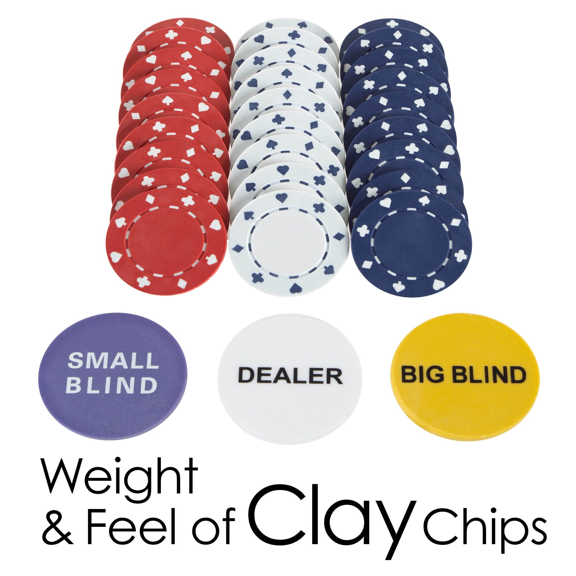 Trademark Poker Foldable Poker Table Felt - 300 Chips and 2 Decks of Cards