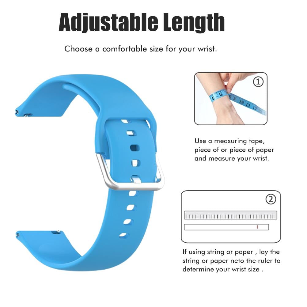 Silicone Watch Bands Replacement Bands Lightweight Comfortable
