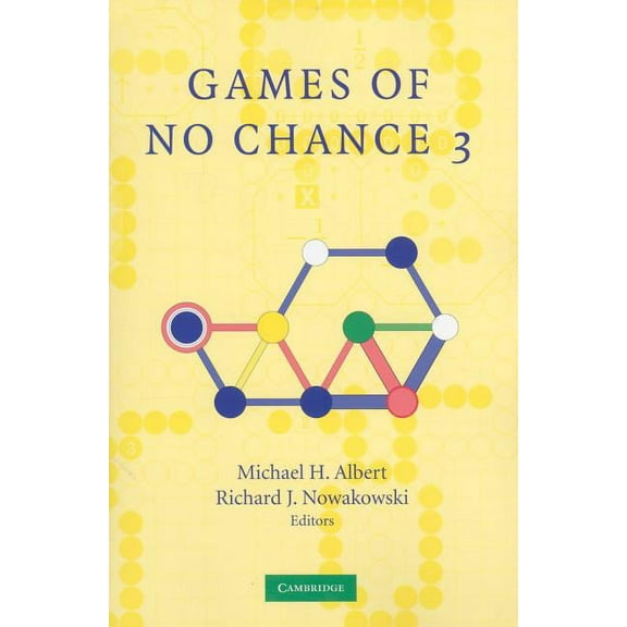 Mathematical Sciences Research Institute Games of No Chance 3, Book 56, (Paperback)