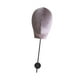 thumbnail image 4 of Cabeza de maniquí para peluca, modelo de cabeza de maniquí, soporte de pared resistente para decoración del hogar, soporte para pelucas, sombrero Gris, 4 of 9