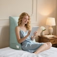 thumbnail image 1 of BKER Coussin de Lecture pour Lit et Repos en Forme d'Arc, Dossier Surélevé, Appuie-Tête en Forme, Coussin Moderne, Coussin de Soutien Inclinable, Utilisé pour Décorer Canapés, Lits et Fenêtres, 1 of 4