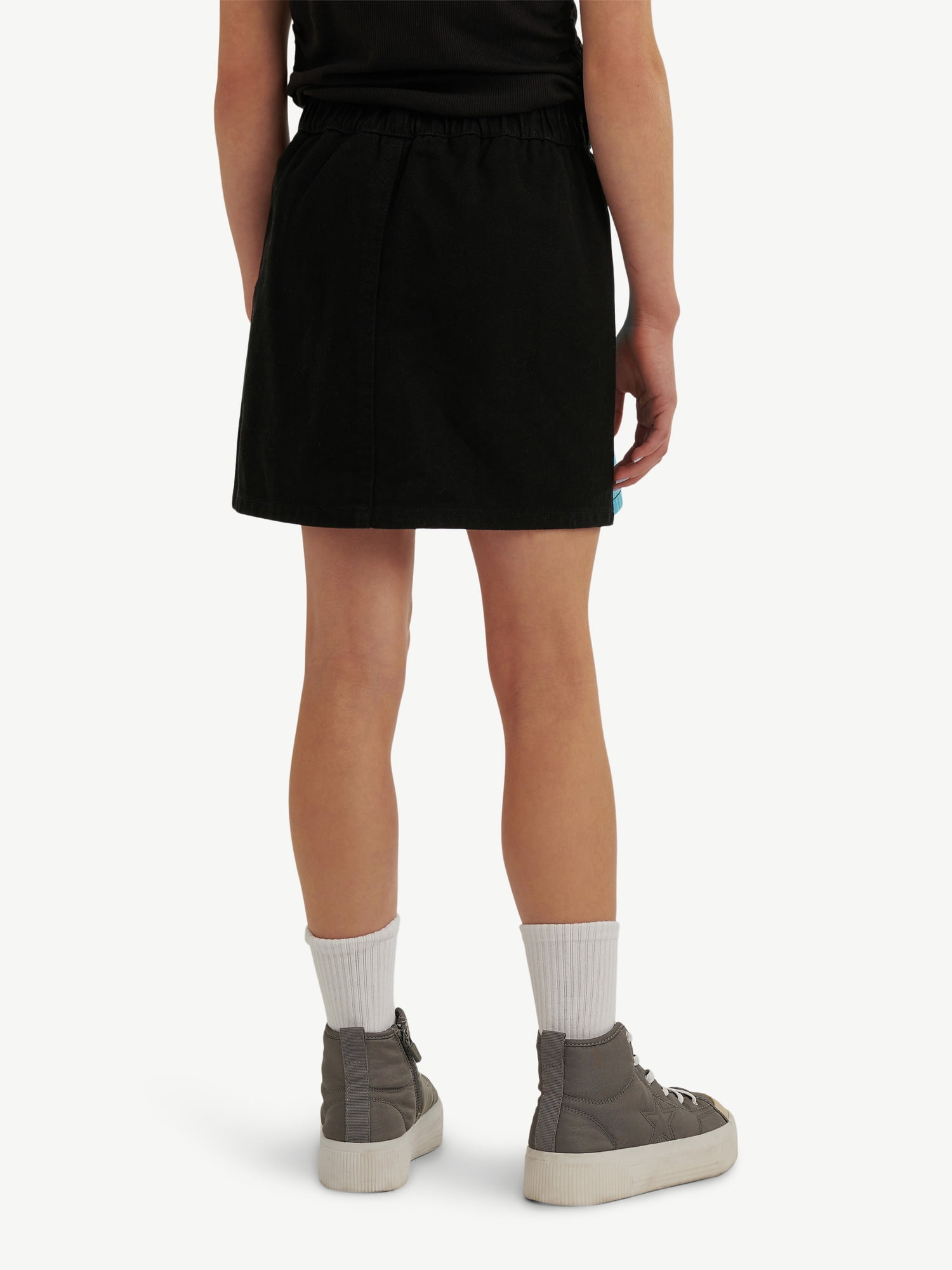 Justice Girl's NASCAR X Justice Collab Zip Front Skirt, Sizes XS