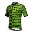 thumbnail image 3 of Maillot de ciclismo para hombre, maillot de ciclismo de montaña, ropa de verano, maillot de ciclismo de carretera, maillot de ciclismo de montaña, camisetas transpirables verdes, 3 of 5