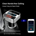 thumbnail image 4 of Fm Transmitter Bluetooth 4.2, Type-c Pd3.0 And 5v/2.4a Wireless Fast Car Charger, 4 of 5