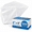 6" X 8", variant on 8" X 10" Clear Self-Sealing Cellophane Storage Bags, 1000 Count