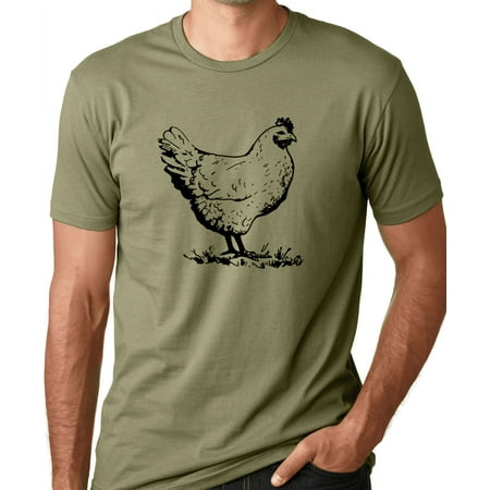 Think Out Loud Apparel Chicken Funny T-shirt Humor Tee Shirt Hen Think Out Loud Apparel Chicken Funny T-shirt Humor Tee Shirt Hen