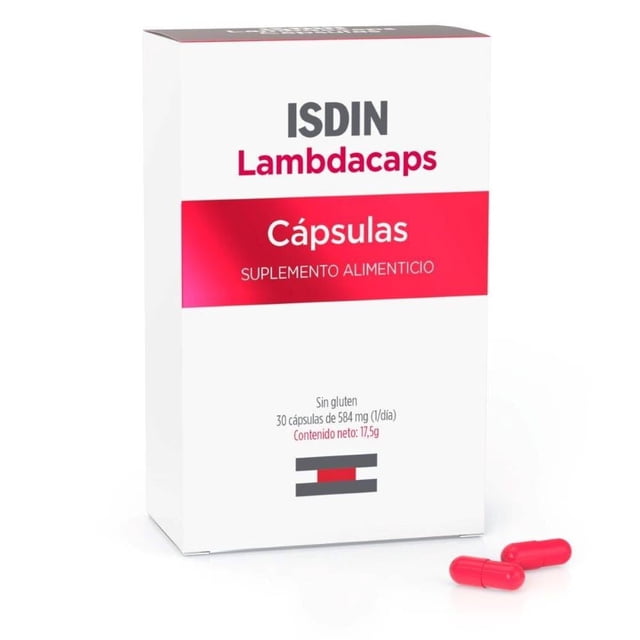 Suplemento alimenticio Isdin capilar sin gluten 30 cápsulas
