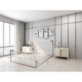thumbnail image 2 of Metal Queen Platform Bed Frame White Color,No Box Spring,Easy Assembly, 2 of 5