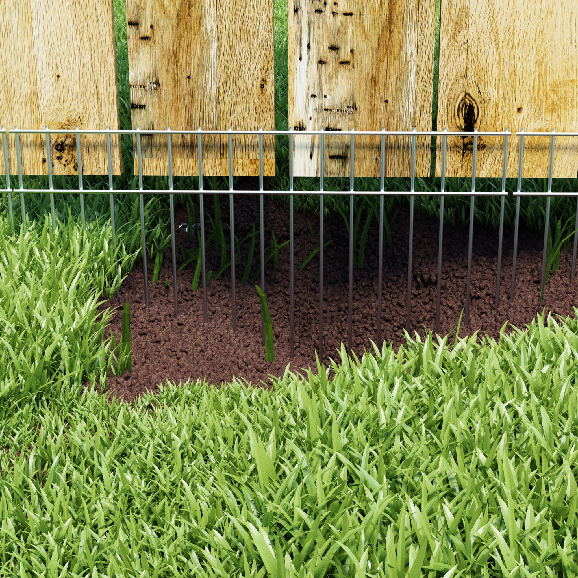 Gardenised 80-in x 1-in Barrier and Dig Protection in the Barriers
