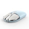 thumbnail image 1 of Mistaha Wireless Mouse with UV Skin-Friendly Coating, Silent Design, One-Click Desktop, Precise Positioning, 500mAh Rechargeable Battery - Blue, 1 of 6