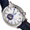 thumbnail image 2 of Reloj REIGN Bauer Automático Semi-Esqueleto Correa de Cuero, 2 of 3