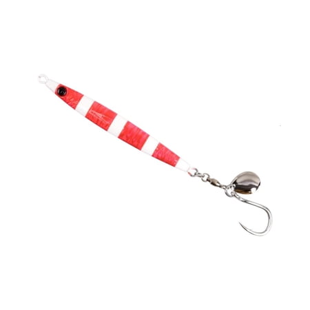Lerpwige Luminously Fishing Baits Artificial Lures Long Casting Jigging Spoon Lures