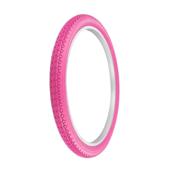 PRO  Bike Bicycle Tire 24 X 2.125 Pink/Pink Sidewall Tire P-123A