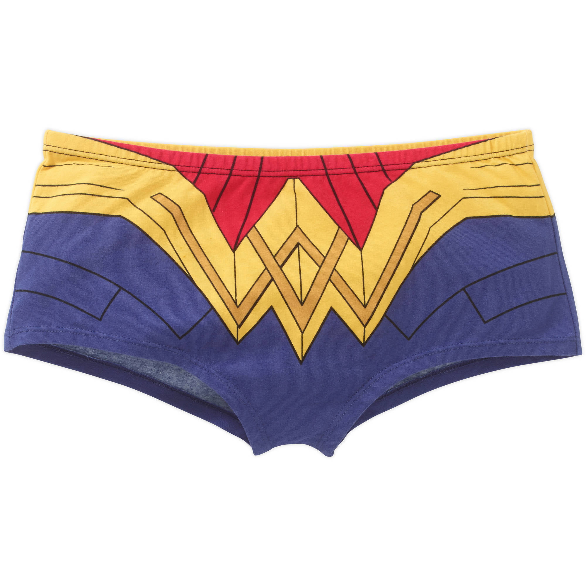 Superhero Licensed Goods Wonder Woman Boyshort with Foil Logo