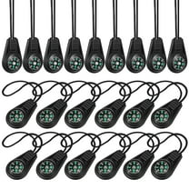 WHAMVOX 20Pcs Bulk Compass for Outdoor Enthusiasts with Black Color