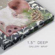 County Christmas Farm II- Gallery Wrapped Canvas