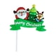 thumbnail image 5 of Adornos para tartas navideñas, decoración de tartas, fiestas, coloridos y reutilizables. Estilo E, 5 of 9