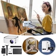 thumbnail image 1 of Drawing Projector, Art Projector For Tracing Drawing Painting Mini Portable Digital Projector For Desktop Canvas Wall Art Supplies For Artists Sketching Tool, 1 of 7
