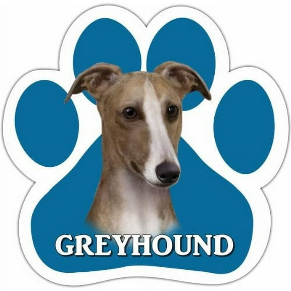 Greyhound Paw Print Magnet