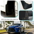 thumbnail image 3 of 4 PCS Car Mud Flaps For Lexus RX, Custom Nodrill Splashback Molding Front And Rear Kit 4 Piece-2016-2019, 3 of 5